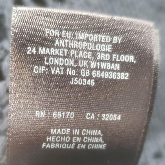 Anthropologie Angel of the North Navy Blue Cardigan Poncho Size Medium/Large - Picture 11 of 11